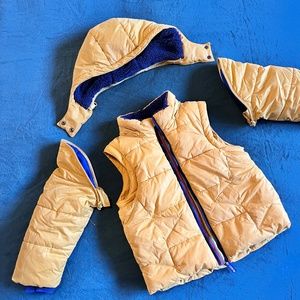 Mini Boden Winter Coat 3T / 4T multi-function